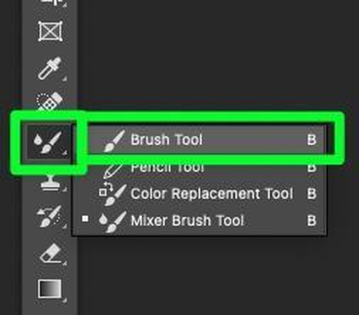 브러시 도구로 선택 영역 정밀 편집 단계 6