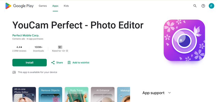 youcam how to remove sun glare from a photo