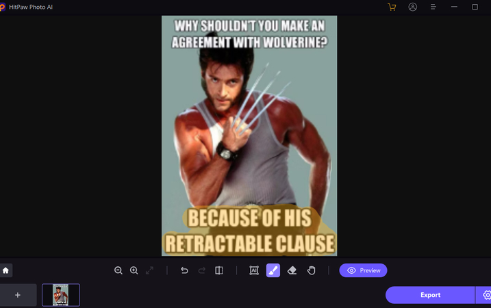 générateur de mèmes Wolverine crush