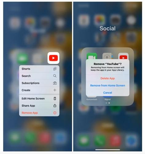 youtube app neu installieren iphone