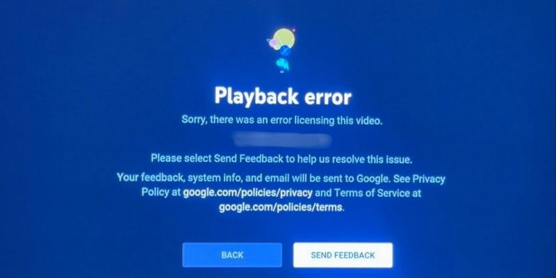 youtube sorry there was an error licensing this video