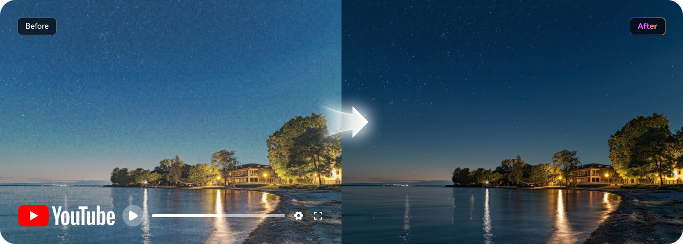 denoise video with hitpaw univd video enhancer