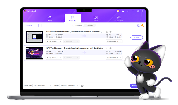hitpaw univd interface