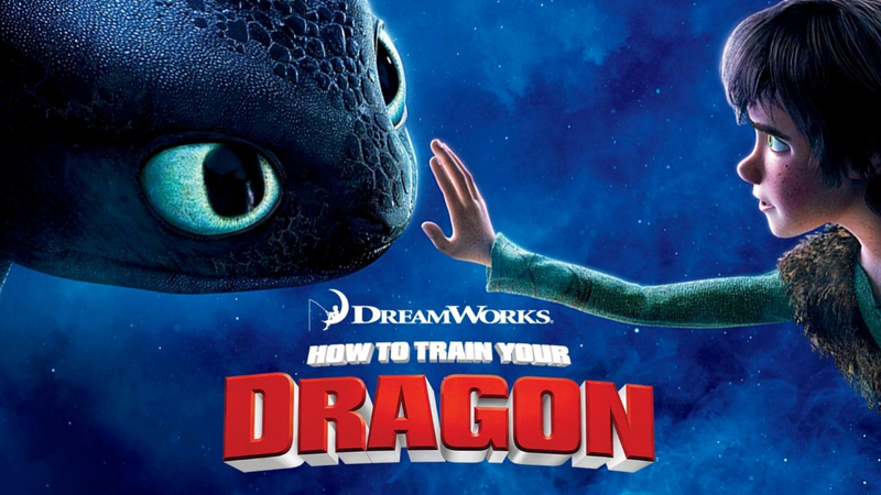 how to train your dragon 3d animated film