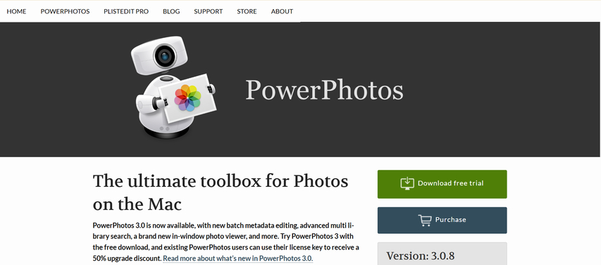 use powerphotos to merge iphoto libraries