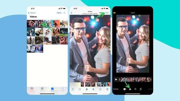 edit video on iphone