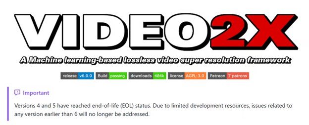 what is Video2X