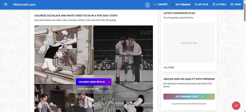 hdconvert colorize video