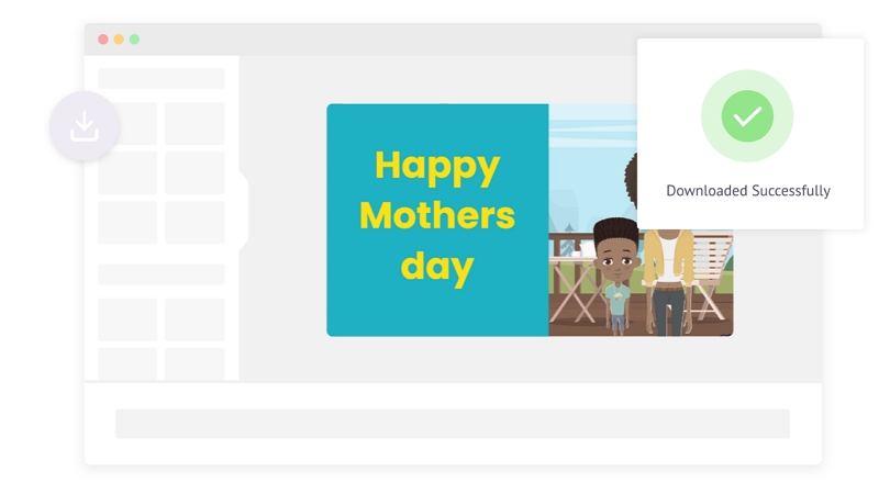 create mother's day video with animaker ai