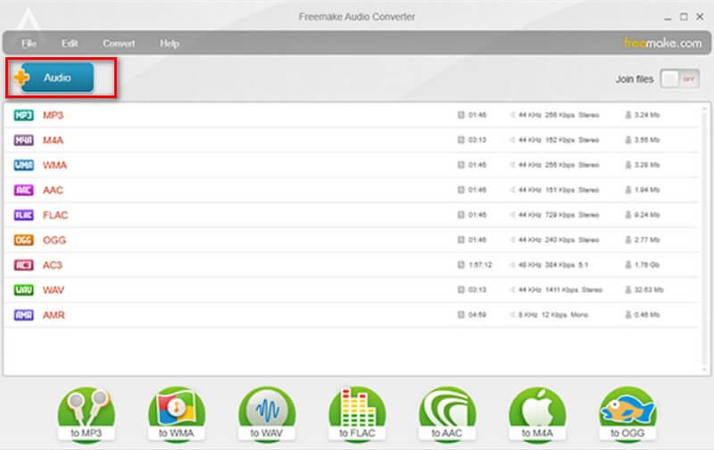 Choose output format