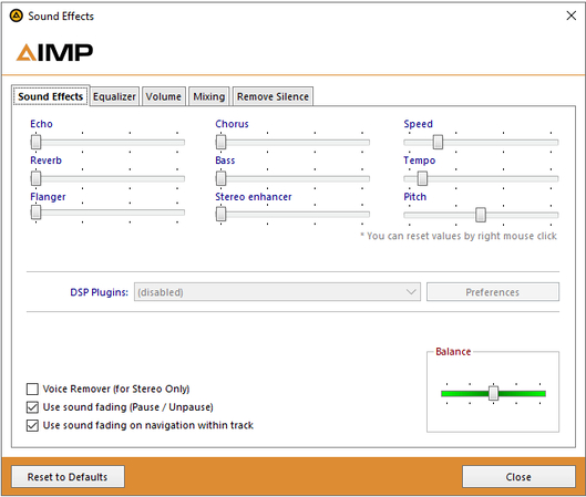 aimp normalize audio
