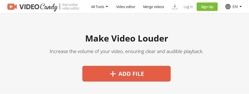 increase video volume online free