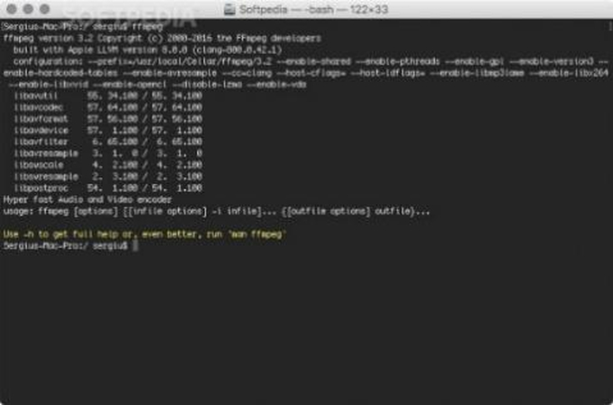 ffmpeg mp3 compressor mac