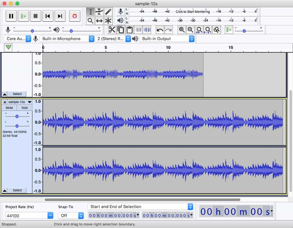 convert aiff to mp3 on mac using audacity