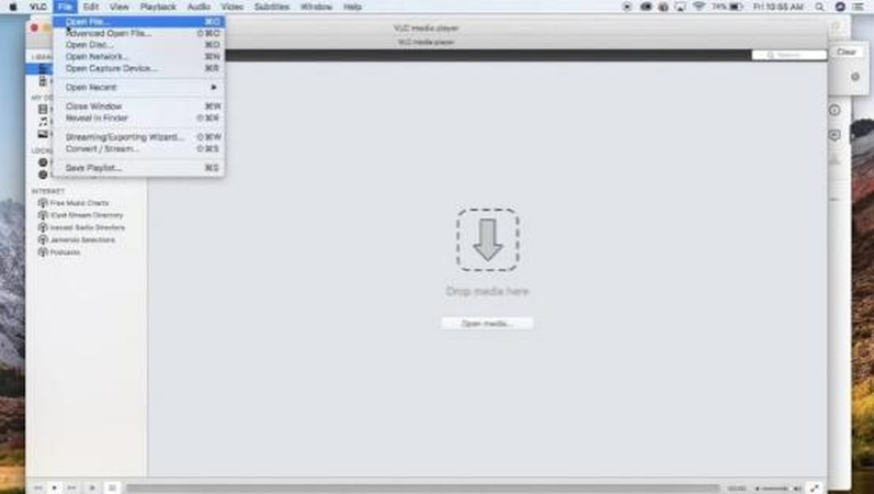 vlc mp3 compressor on mac