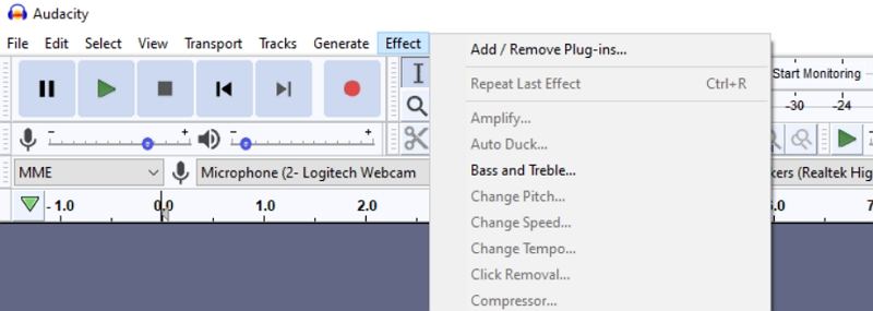 enable audacity gsnap