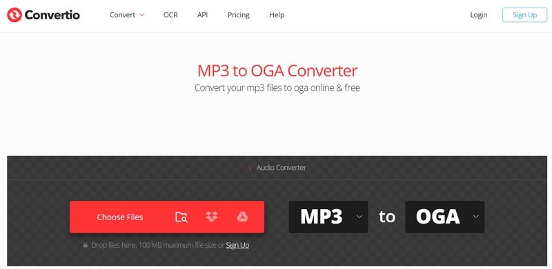 convert mp3 zu oga online
