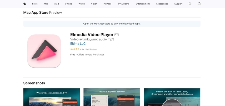 elmedia player for playing ac3 on mac