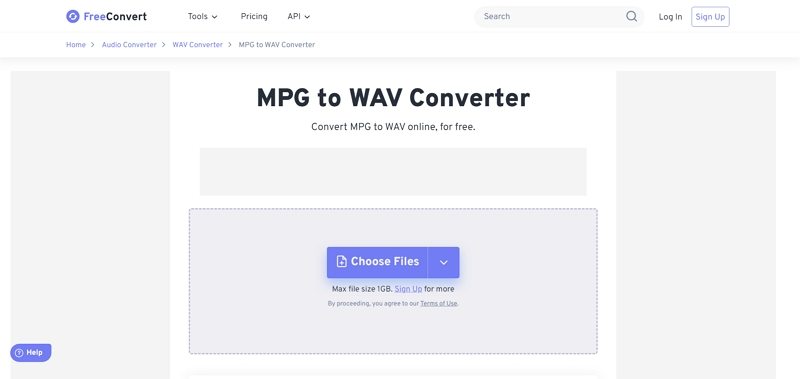 conversor mpg para wav online