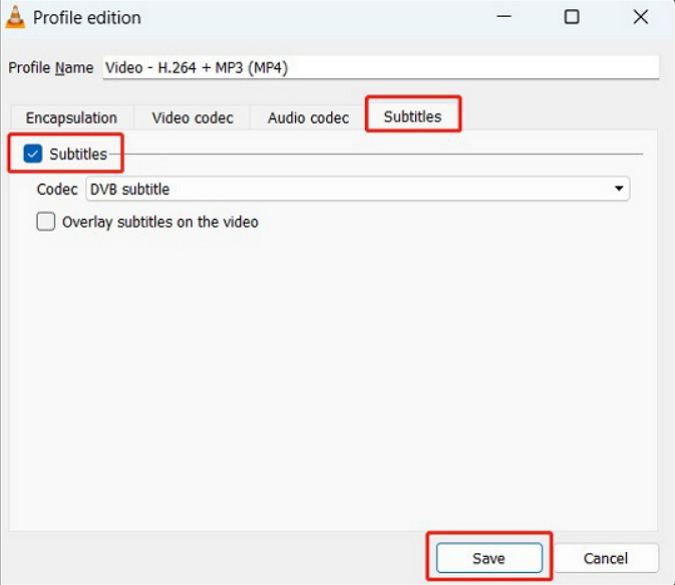 vlc convert mkv with subtitles to mp4