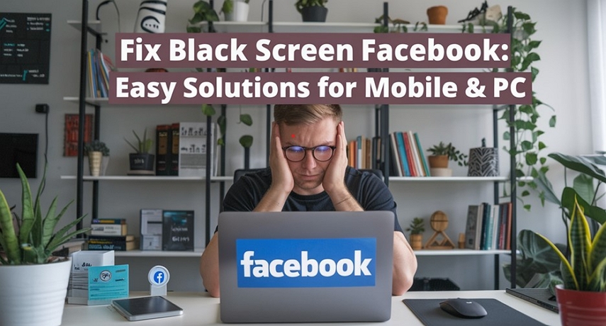 15 Best Methods to Fix Facebook Black Screen in 2025