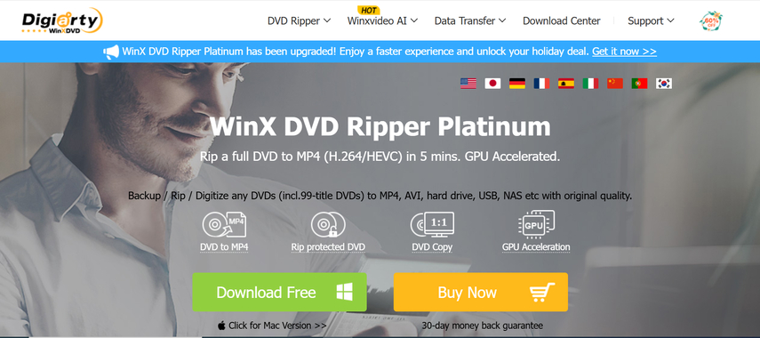 rippeur Blu-ray et DVD multifonctionnel