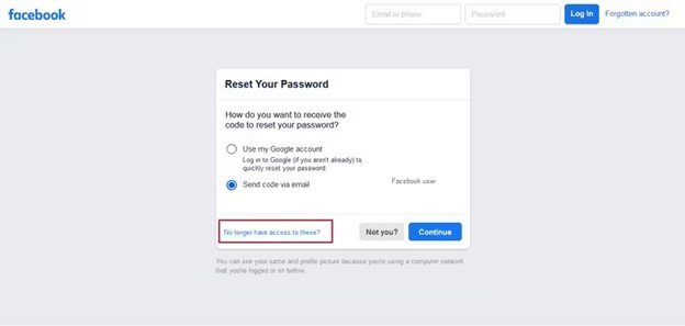 選擇無法存取這些