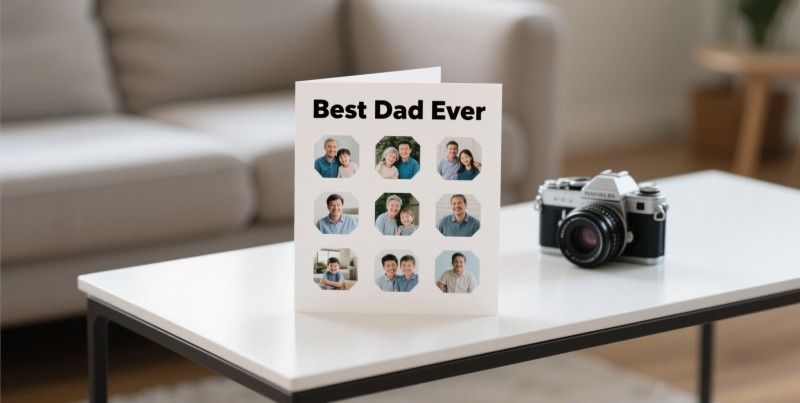 photo collage card