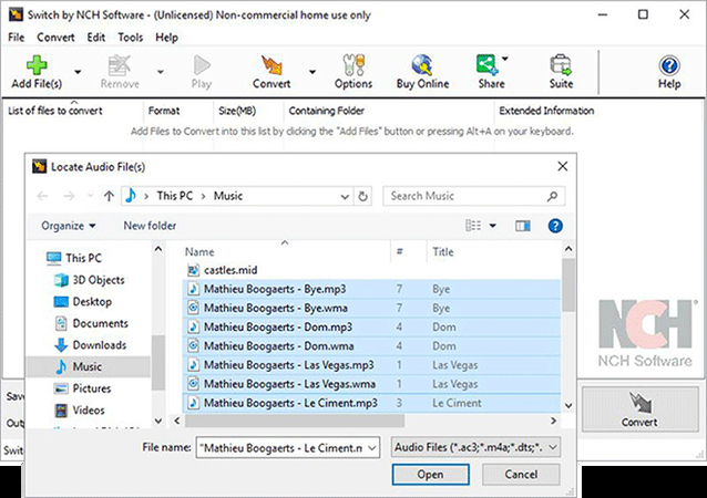 switch nch software