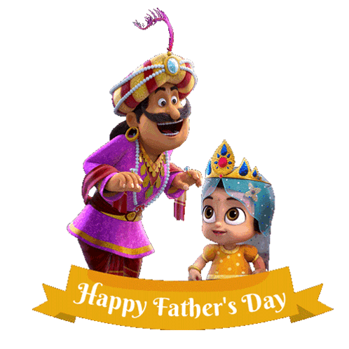 cartoon fathers day gif