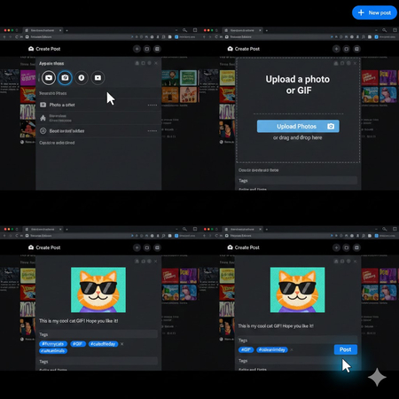 click post to publish