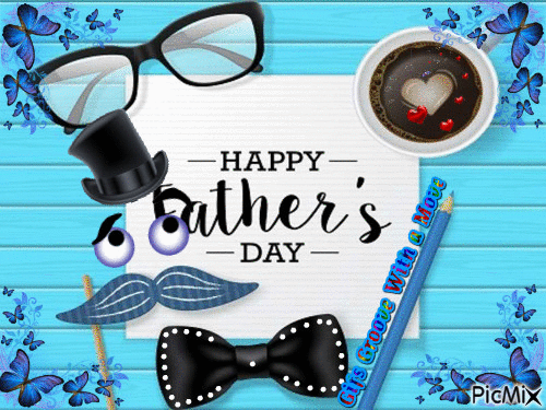 elegant happy father's day gif