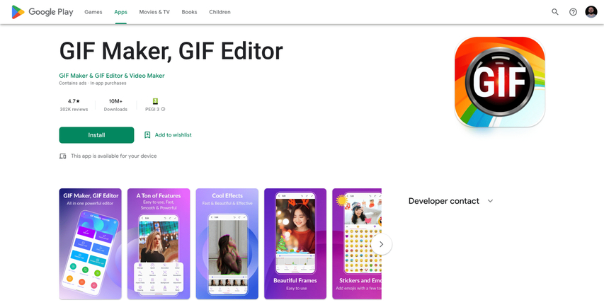 gif editor to reverse