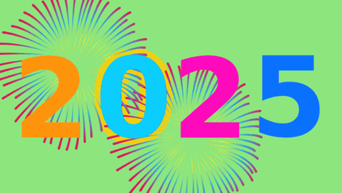 happy new year 2025 images gif with sound