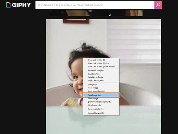 how to download gif from giphy