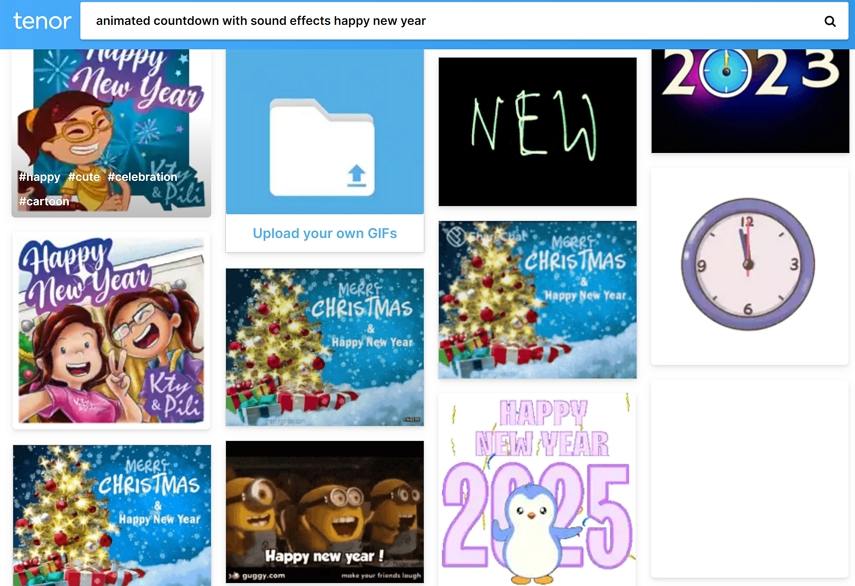 tenor happy new year gif with sound download