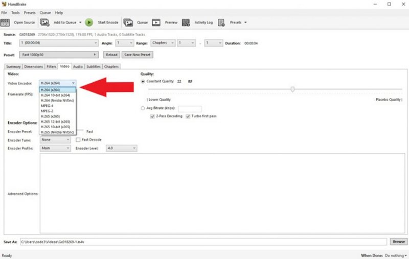 GoPro 影片格式轉換工具