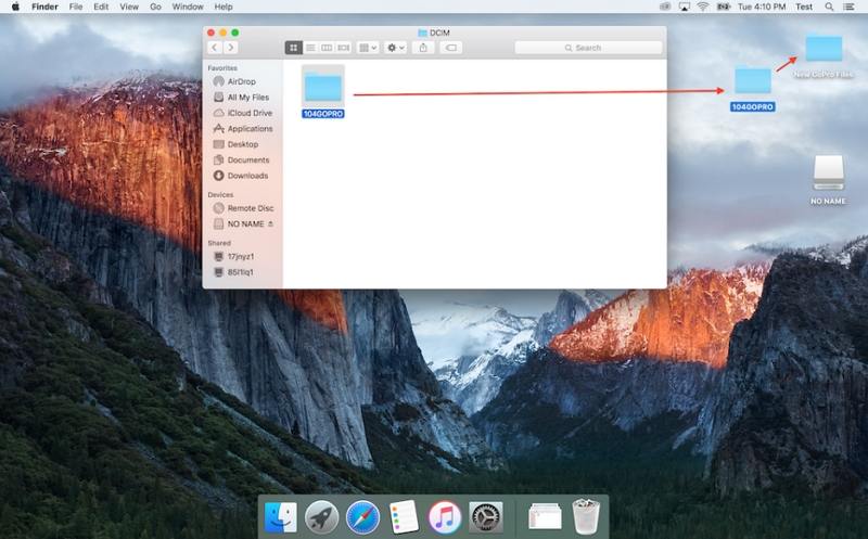 Wie lad ich Videos von einer GoPro auf einen Mac herunter