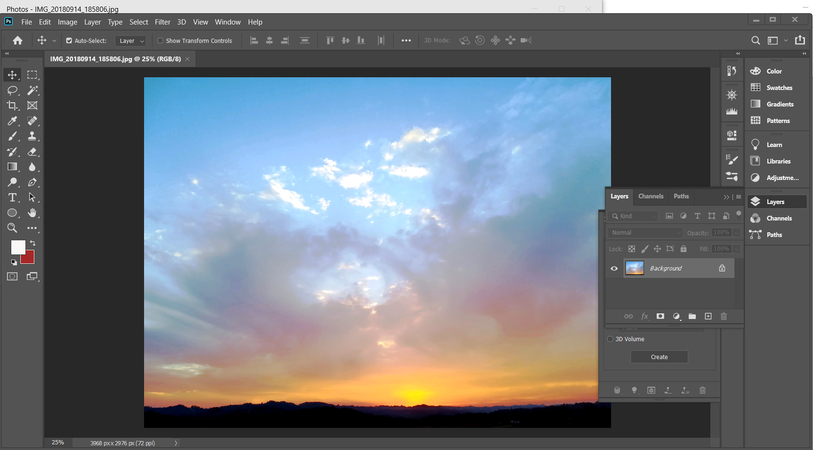 convert HEIC to PDF with Adobe Photoshop