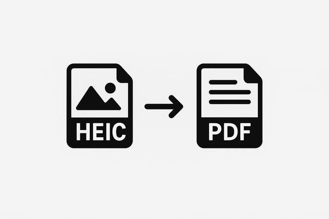 convert HEIC to PDF