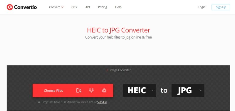 Convertio heic to jpg online