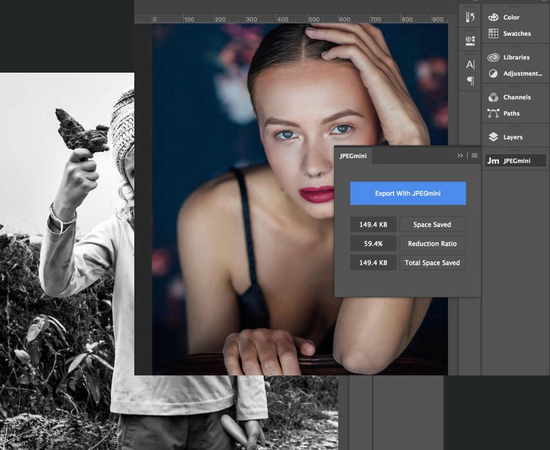 quick jpeg compression without quality loss using jpegmini