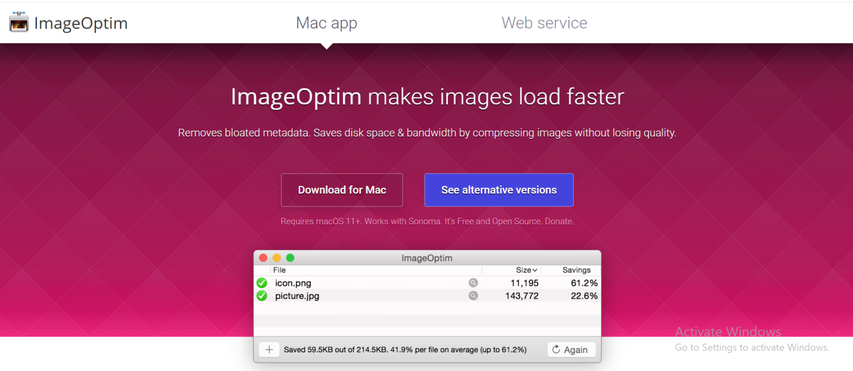 compress jpeg online to 100 kb with imageoptim