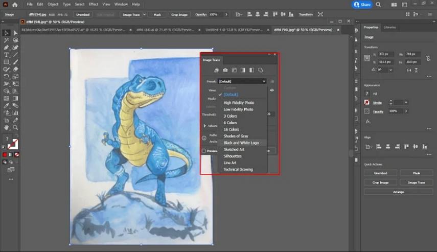 how to jpg to vector illustrator