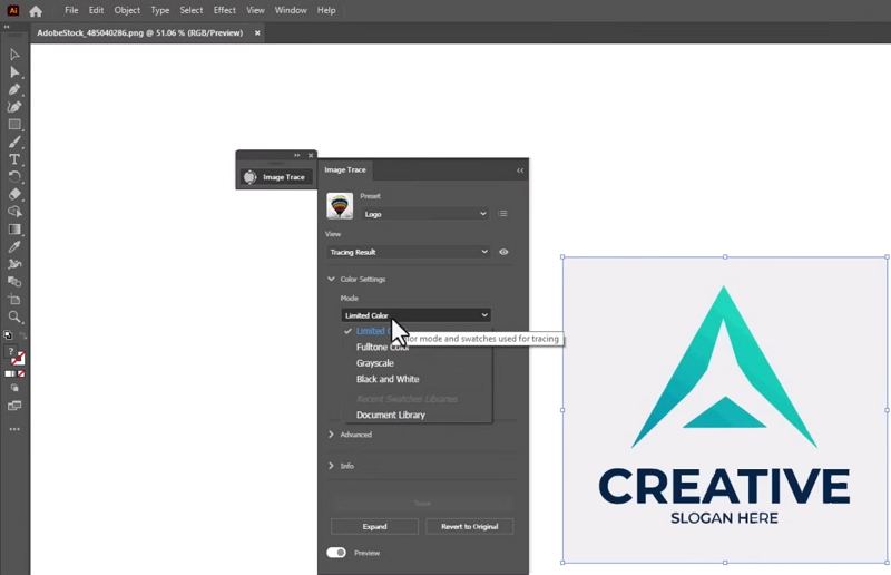 converter imagem em vetor com illustrator
