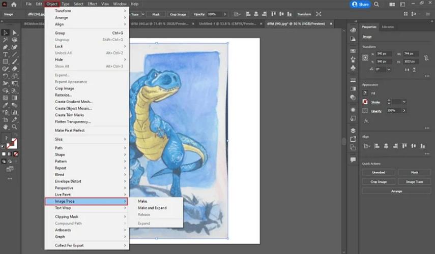 convert jpg to vector illustrator