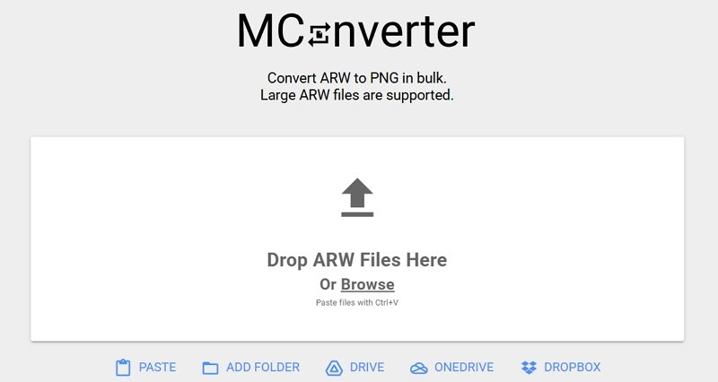 arw para png grátis