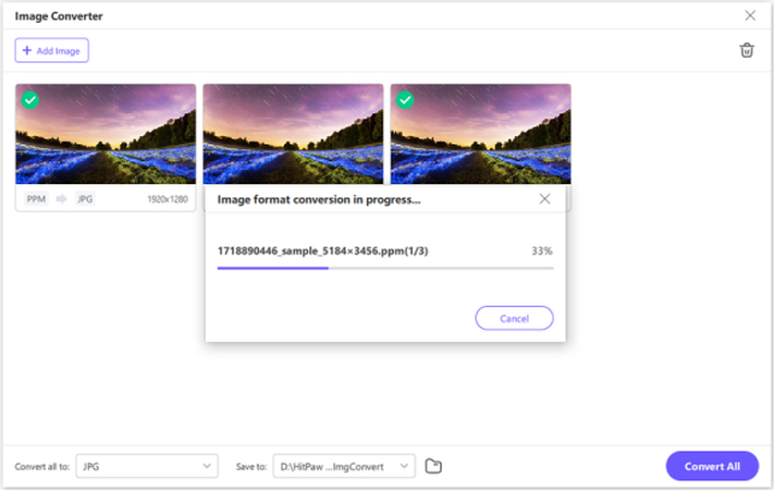 conversion ppm en jpg