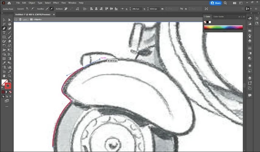 turn jpg to illustrator vector