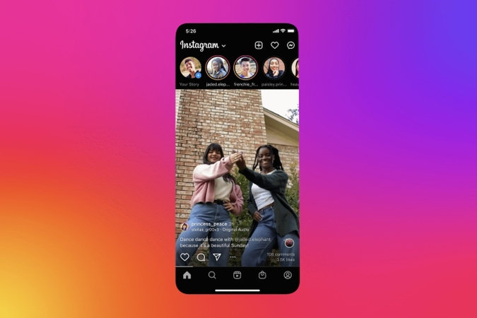 upload feed video instagram